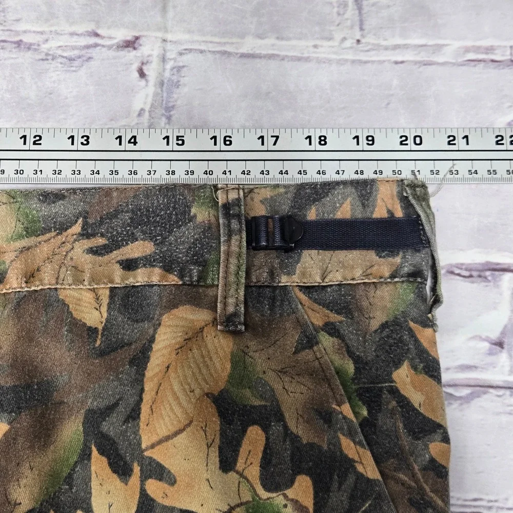 Vintage Kelly Kamo Tru-Leaf Camo Shirt Pants Set Hunting Utility Gear Mens XL